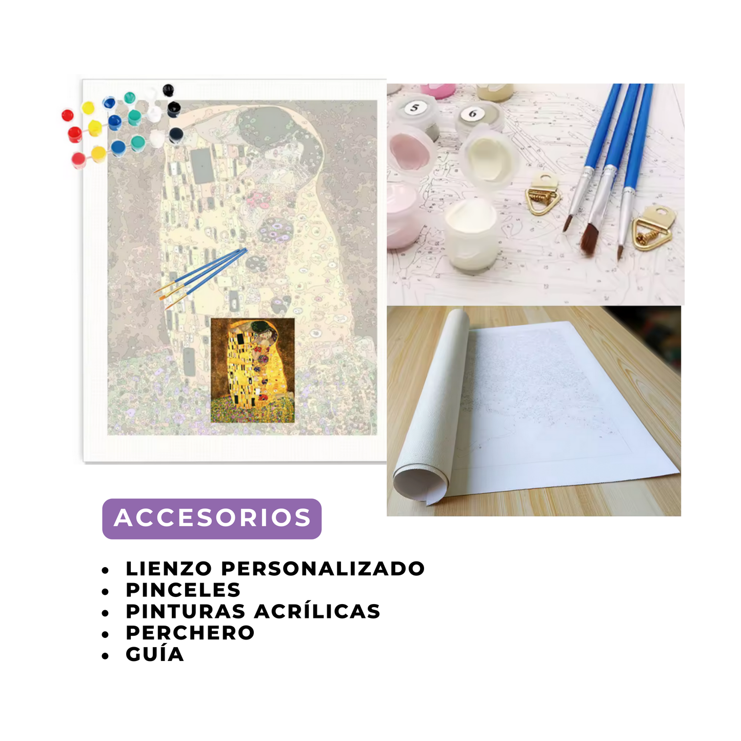 Pintura Por número Personalizada (varias dimensiones disponibles)