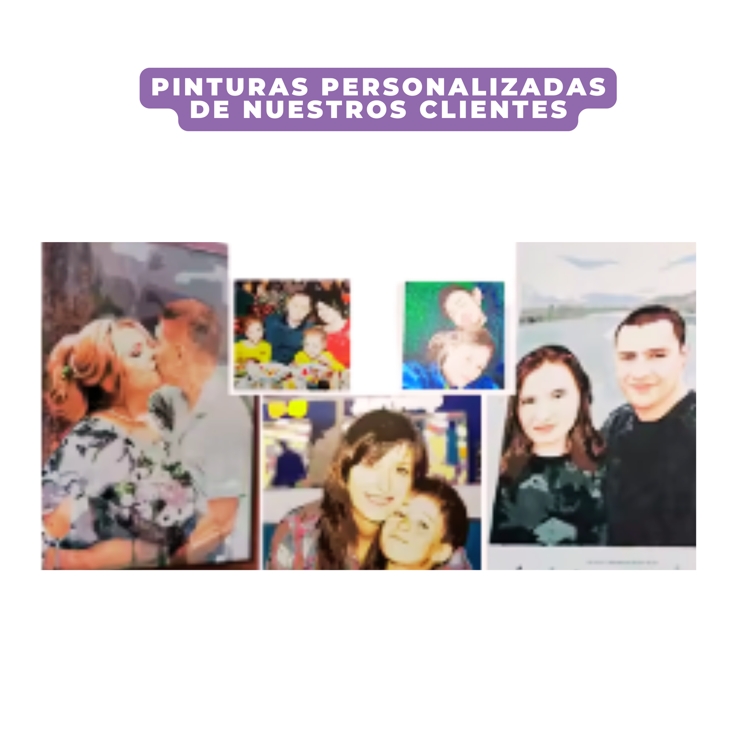 Pintura Por número Personalizada (varias dimensiones disponibles)