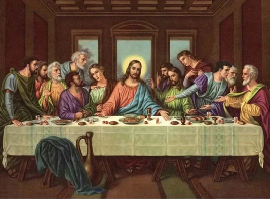 La última cena - Kit de pintura diamante