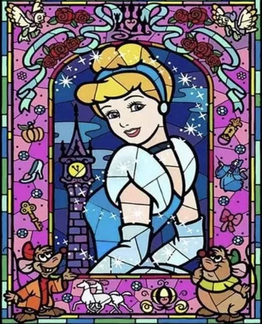 Cenicienta - Kit de pintura diamante