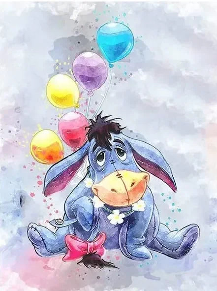 Igor- Winnie Pooh- Kit de pintura diamante