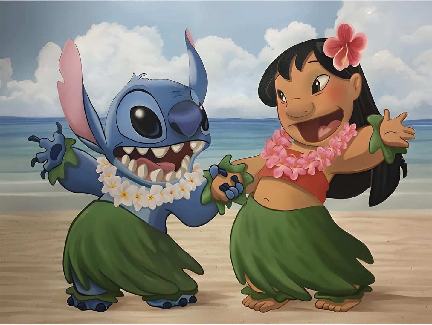 Lilo & Stitch en la playa