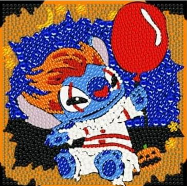 Stitch Halloween (It) - Kit Pequeño