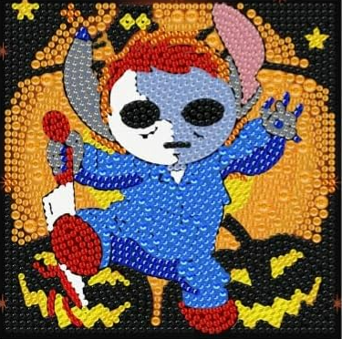 Stitch Halloween (Halloween) - Kit Pequeño