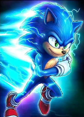 Sonic- Kit de pintura diamante