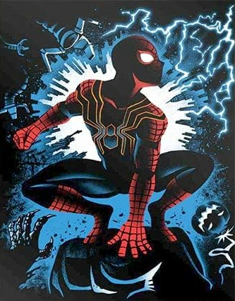 Pintura diamante kit básico - Spiderman
