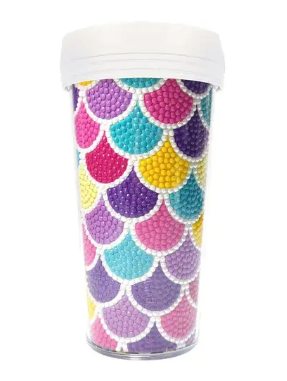 Vaso pintura diamante - Escamas