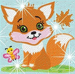 Zorrito con mariposa (kit pequeño)