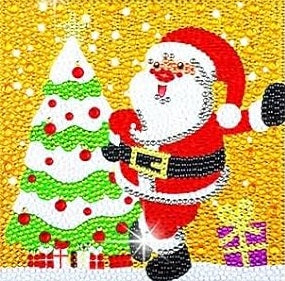 Papa Noel y Árbol (kit pequeño)