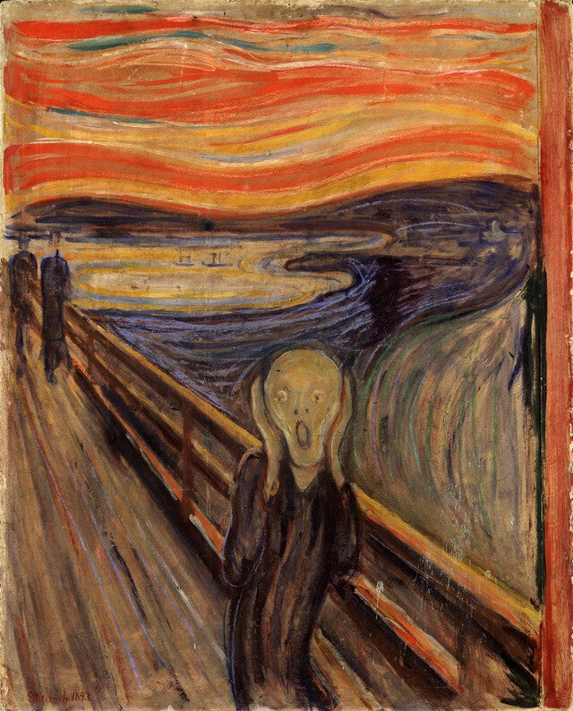 El grito - Edvard Munch - Kit de pintura diamante