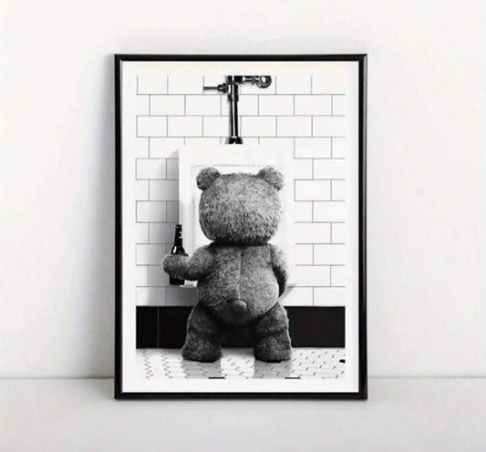 Oso Ted- Kit de pintura diamante
