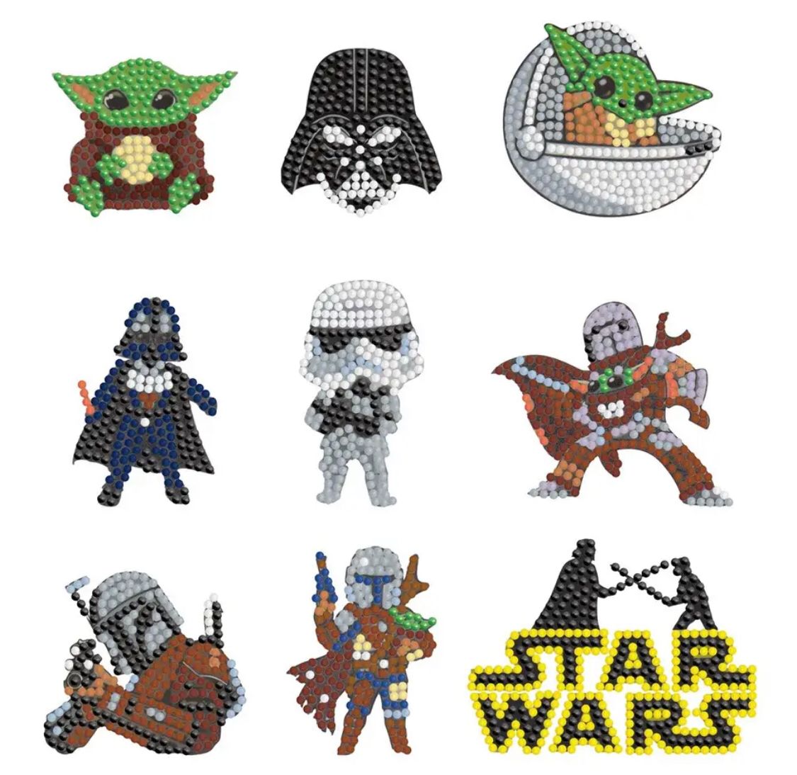 Pintura Diamante Stickers - Star Wars