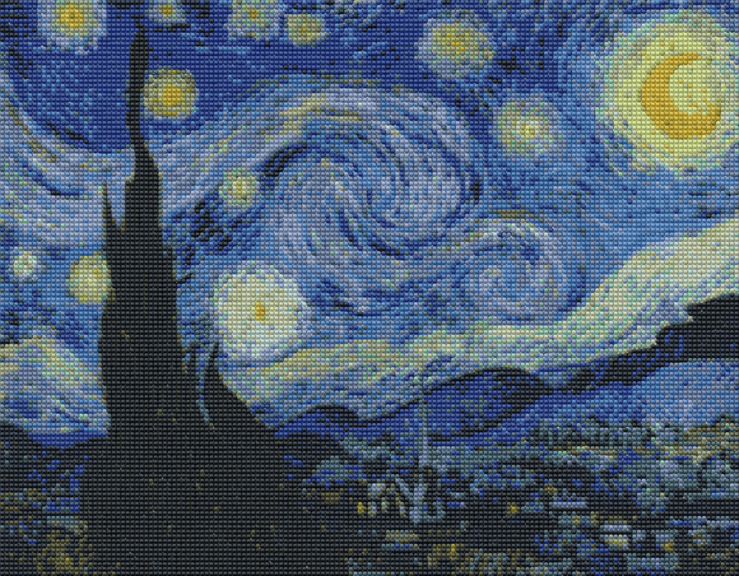 La Noche estrellada de Van Gogh 40x50 cm