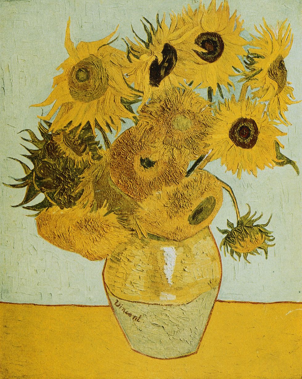 Los Girasoles De Van Gogh