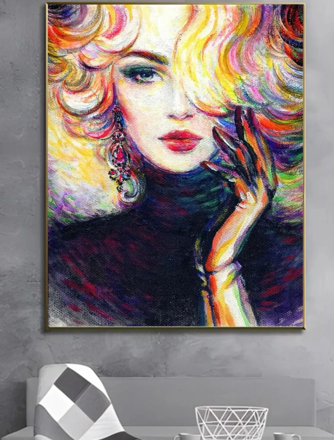 Mujer - Kit de pintura diamante