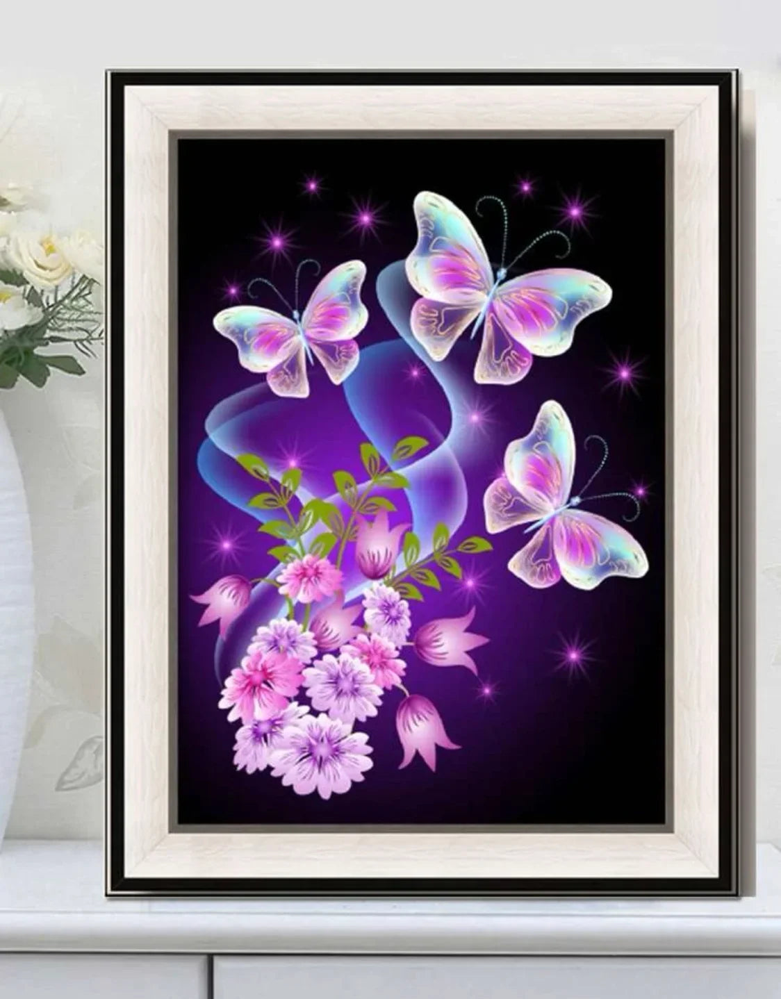 Mariposas moradas