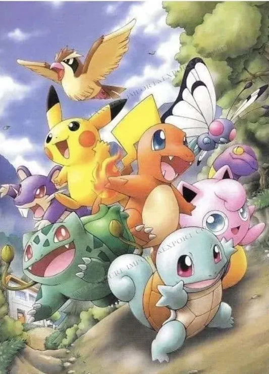 Pokemon- kit premium de pintura diamante