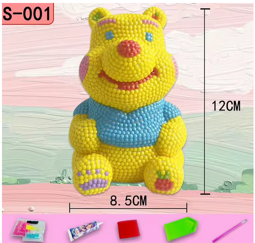 Alcancía Winnie Pooh Muñeco 3D