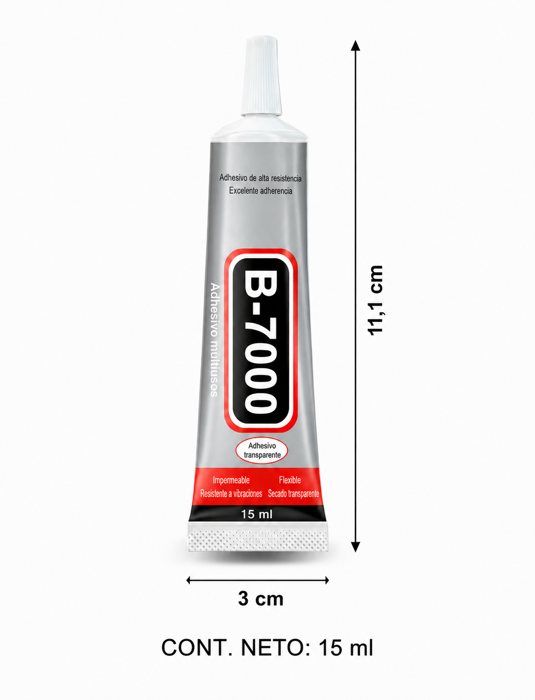 Adhesivo B-7000 de 15 ml para pegar diamantes decorativos
