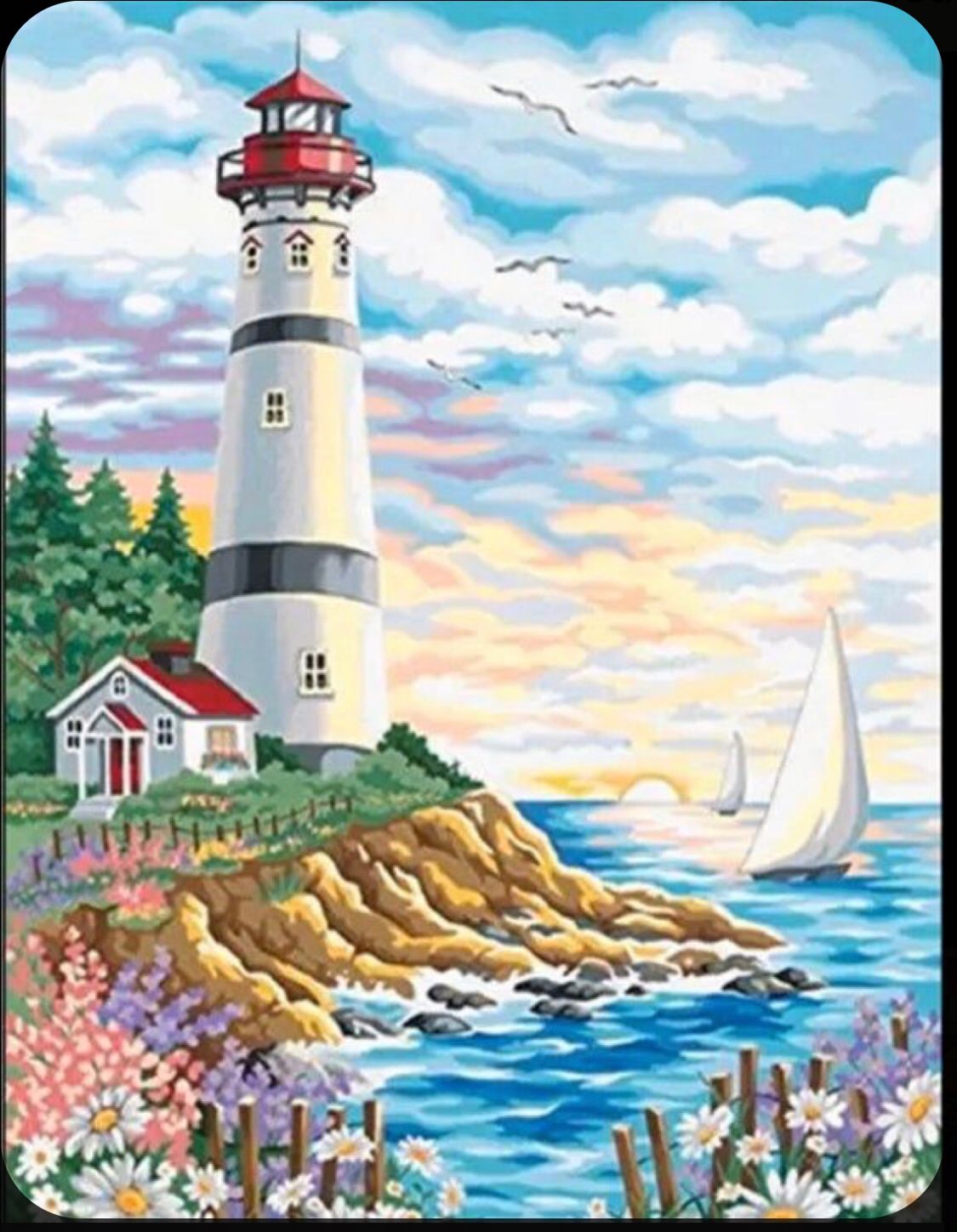 Pintura Diamante Premium - Faro