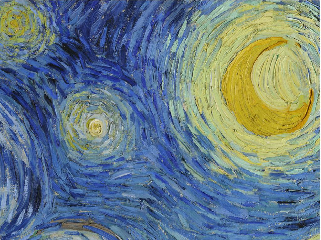 La Noche Estrellada de Van Gogh - kit básico de pintura diamante