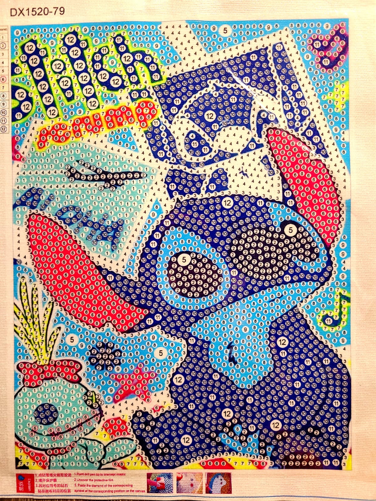 Stitch scrump (kit pequeño)