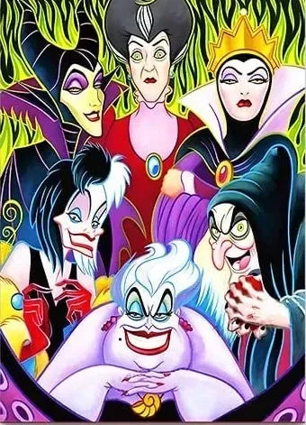 Villanas Disney - Kit de pintura diamante