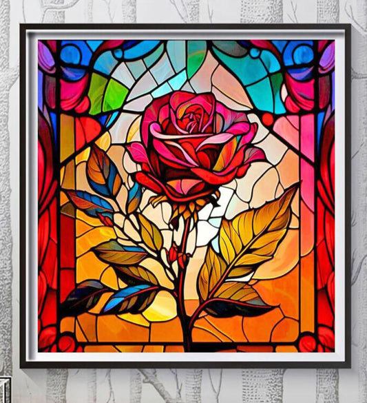 Rosa vitral