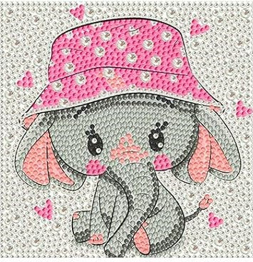 Elefante con sombrero (Kit pequeño)