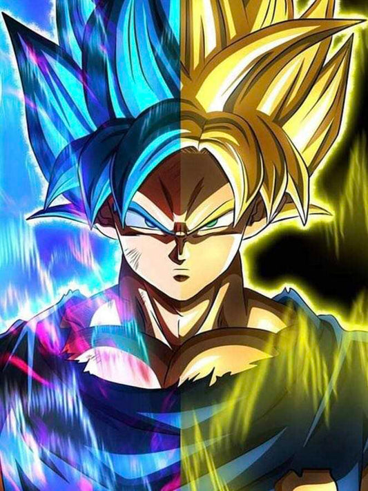 Pintura Diamante Premium - Goku