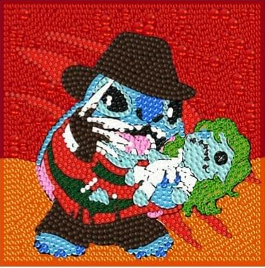 Stitch Halloween (Pesadilla en la calle Elm) - Kit Pequeño