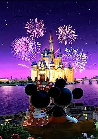 Mickey y Minnie - Kit de pintura diamante