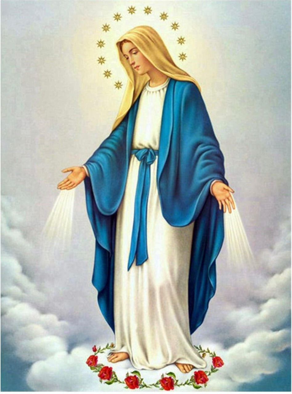 Virgen María - Kit de pintura diamante