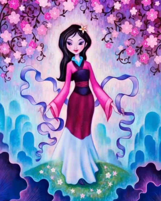 Pintura Diamante Especial - Mulan