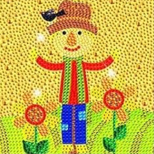 Espanta Pájaros con Flores (kit pequeño)