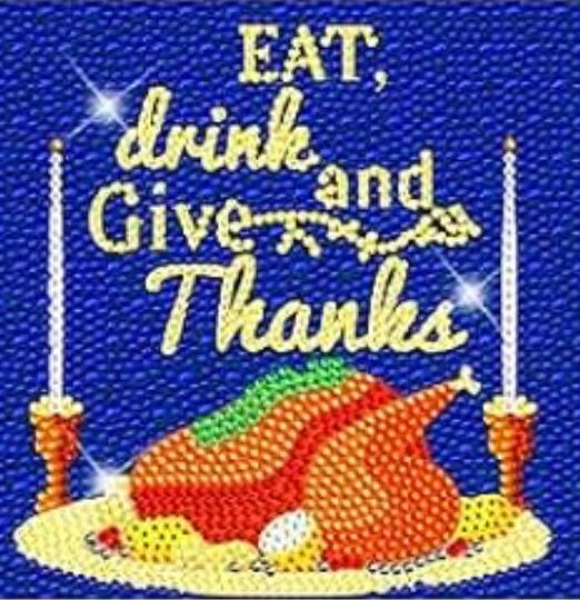 Eat, Drink and Give Thanks (kit pequeño)