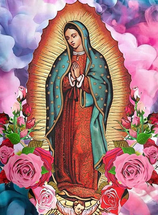 Virgen de Guadalupe - Kit de pintura diamante