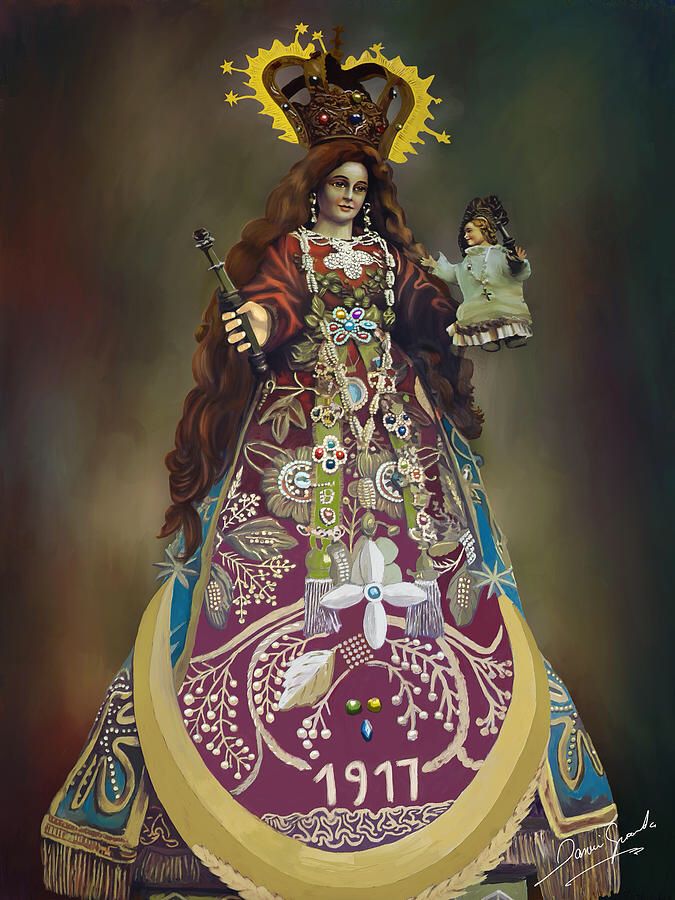 Virgen del Cisne- Kit de pintura diamante
