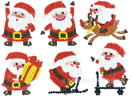 Pintura Diamante Stickers - Santa Claus