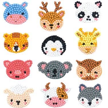 Pintura Diamante Stickers - Animales