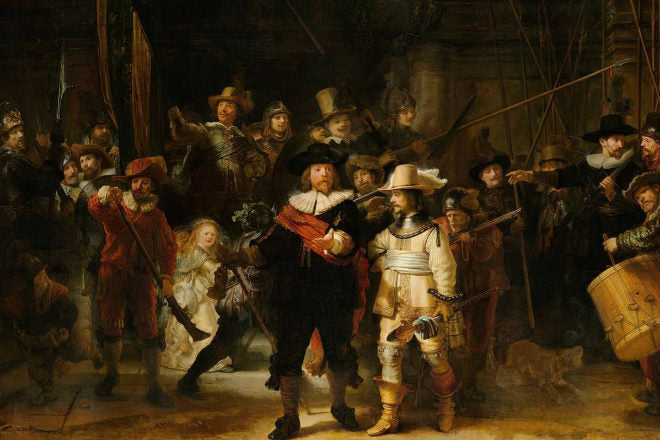 La ronda de noche - Rembrandt - Kit de pintura diamante