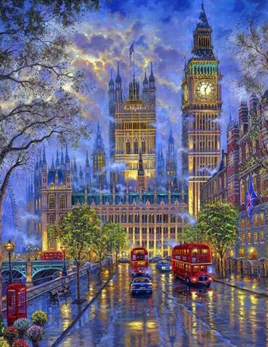 Londres - kit de pintura diamante