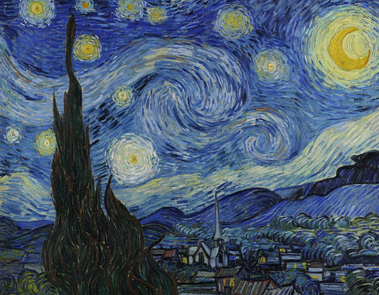 La Noche estrellada de Van Gogh 40x50 cm