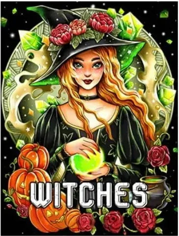 Witches- Kit de pintura diamante