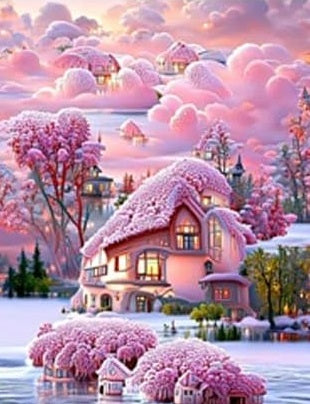 Mundo Rosa casa pequeña