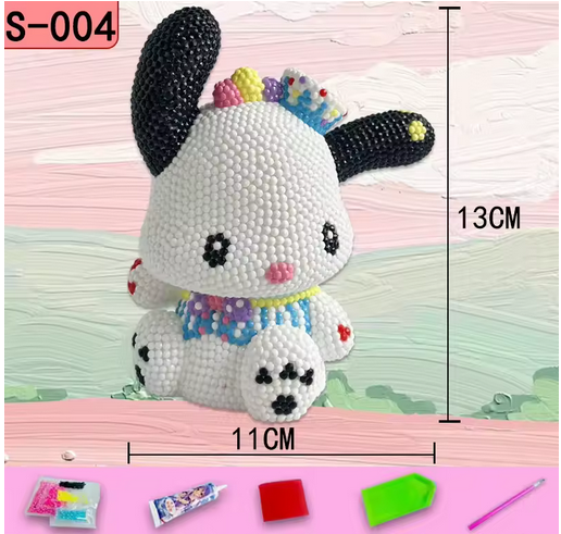 Alcancía Pochacco. Muñeco 3D