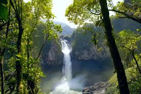 Cascada en Ecuador