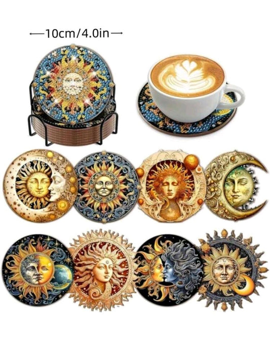 Posavasos Sol y Luna