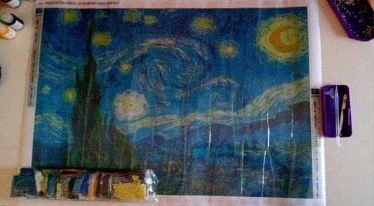 Noche Estrellada 50x70 cm