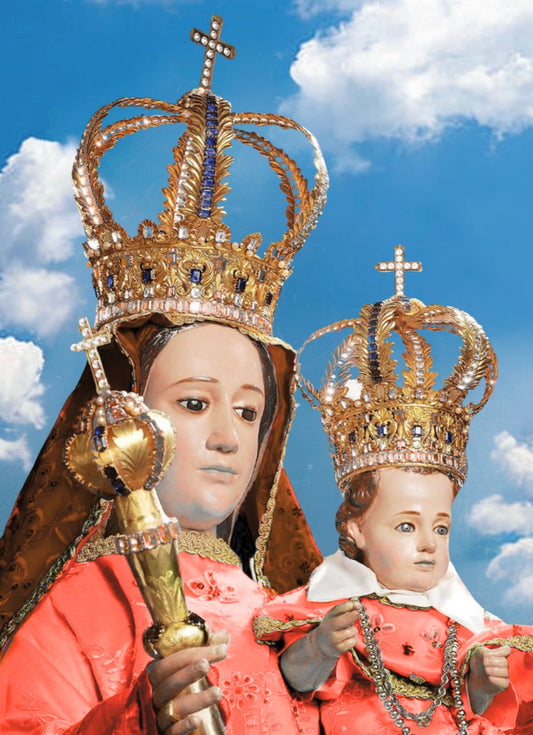 Virgen del Quinche 50x70 cm (diamante cuadrado)